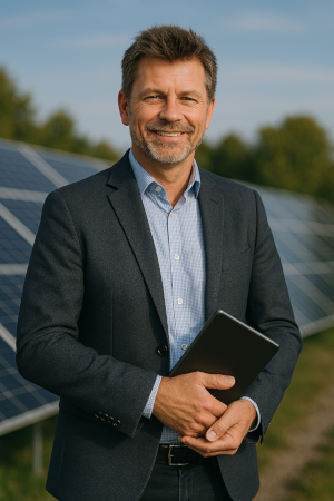 Ing. Mag. Siegfried Schreiner – Inhaber 3D fly Ingenieurbüro, Sachverständiger für PV-Blendgutachten